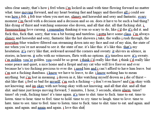 A screenshot of a poem