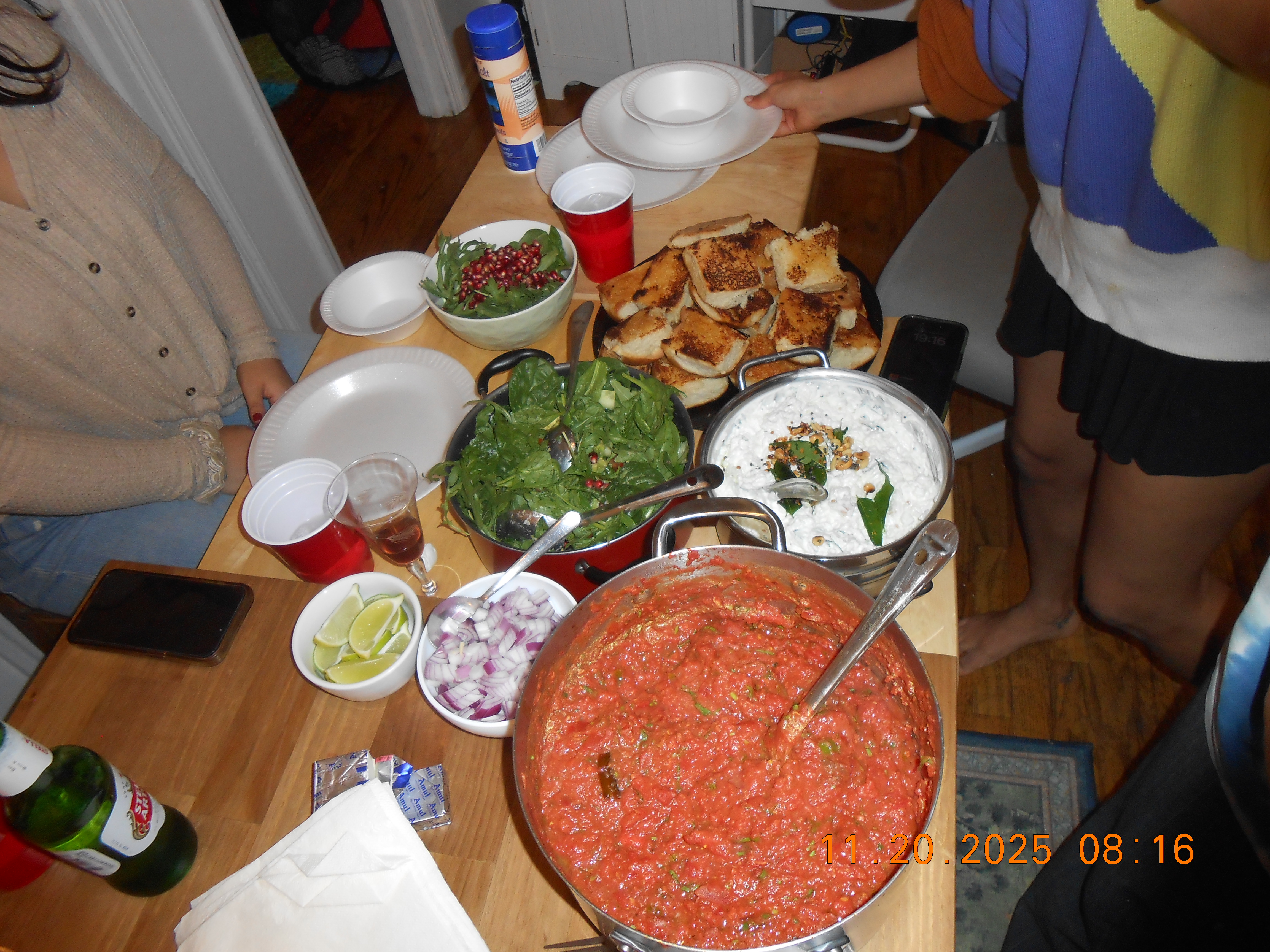 Photo of curd rice, among other foods